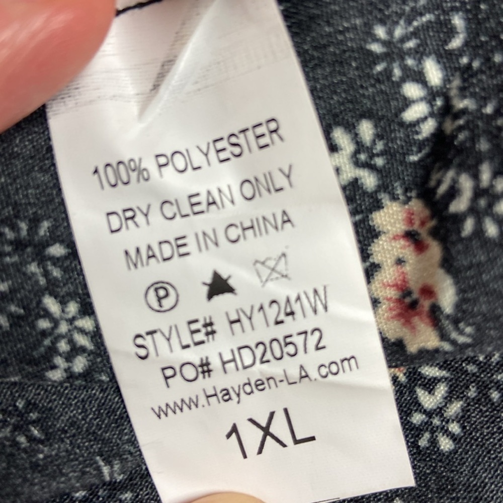 Baltic Born Black Floral Midi Dress - Picture 13 of 14